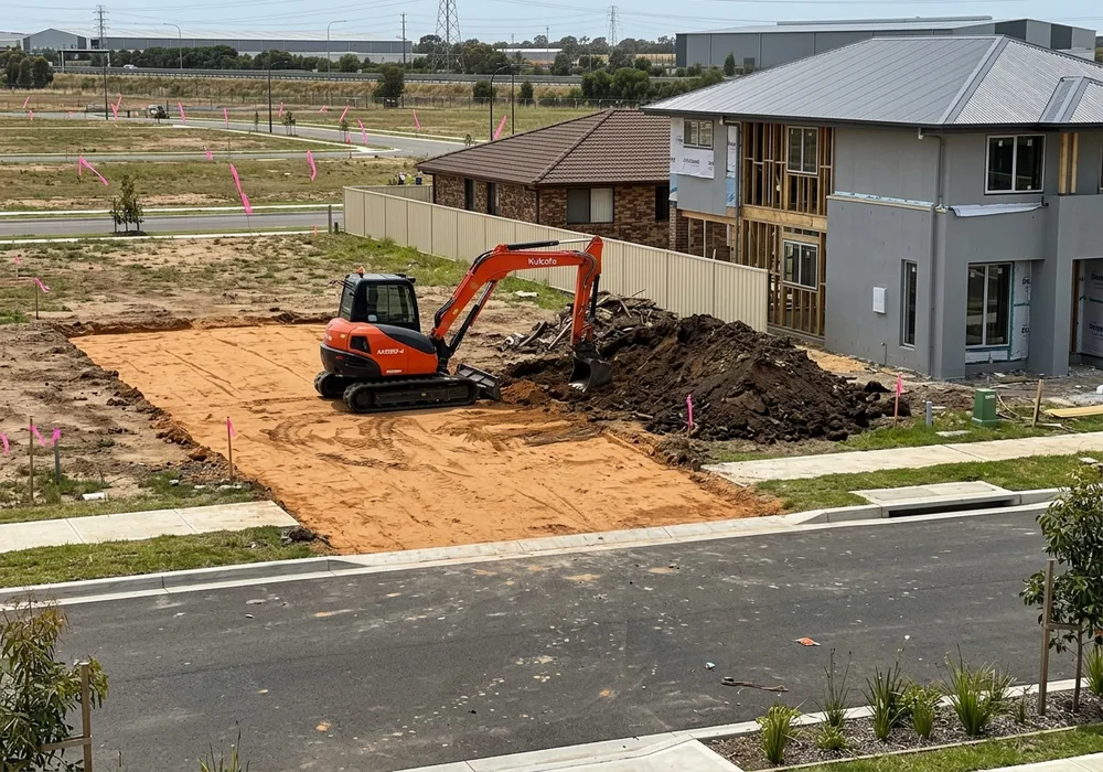 Site cut on a Smithfield block